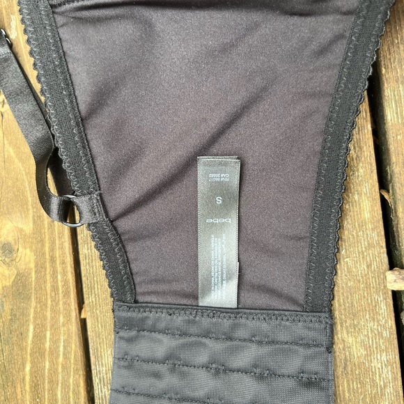 Vintage Bebe Boho Bustier with Sequins and Feather details NWT Size Small - Picture 8 of 15